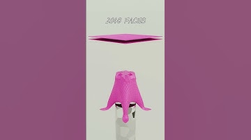 Cloth Simulation 3D🟠#3dart #3danimation #clothsimulation #simulation  #asmr #shorts #funny