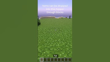 An interesting use for HOPPER MINECARTS in MINECRAFT #minecraft #gaming