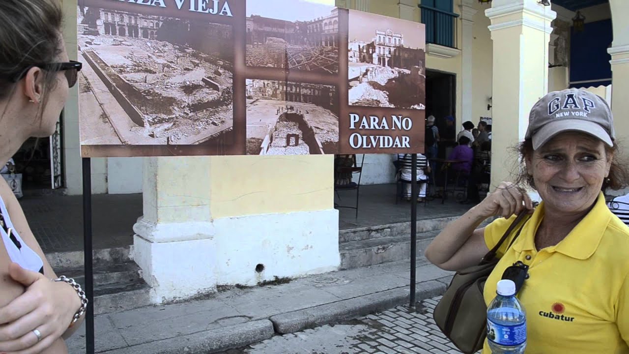 Plaza Vieja. Habana Vieja (La Habana, Cuba). Guía CUBATUR!. - YouTube