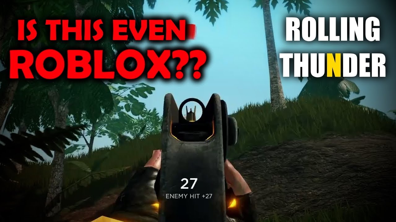 IS THIS EVEN ROBLOX ANYMORE?? (Rolling Thunder) - YouTube
