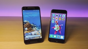 iPhone 6 iOS 11.1.1 vs Nexus 5x Oreo 8.1 - Speed Test!