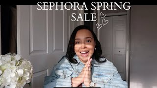SEPHORA SPRING VIB SALE HAUL | BEAUTY MUST HAVES | Late but I'm here.