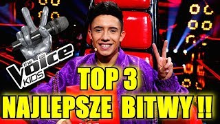 TOP 3 BITWY - THE VOICE KIDS POLAND 2018 - Drużyna Dawida Kwiatkowskiego