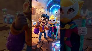 Mico and Sirius in showdown together  #edgar #leon #gaming #brawlstars