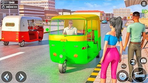 Tuk Tuk Auto Rickshaw Driving Simulator Gameplay - Best Android Games - Part-1