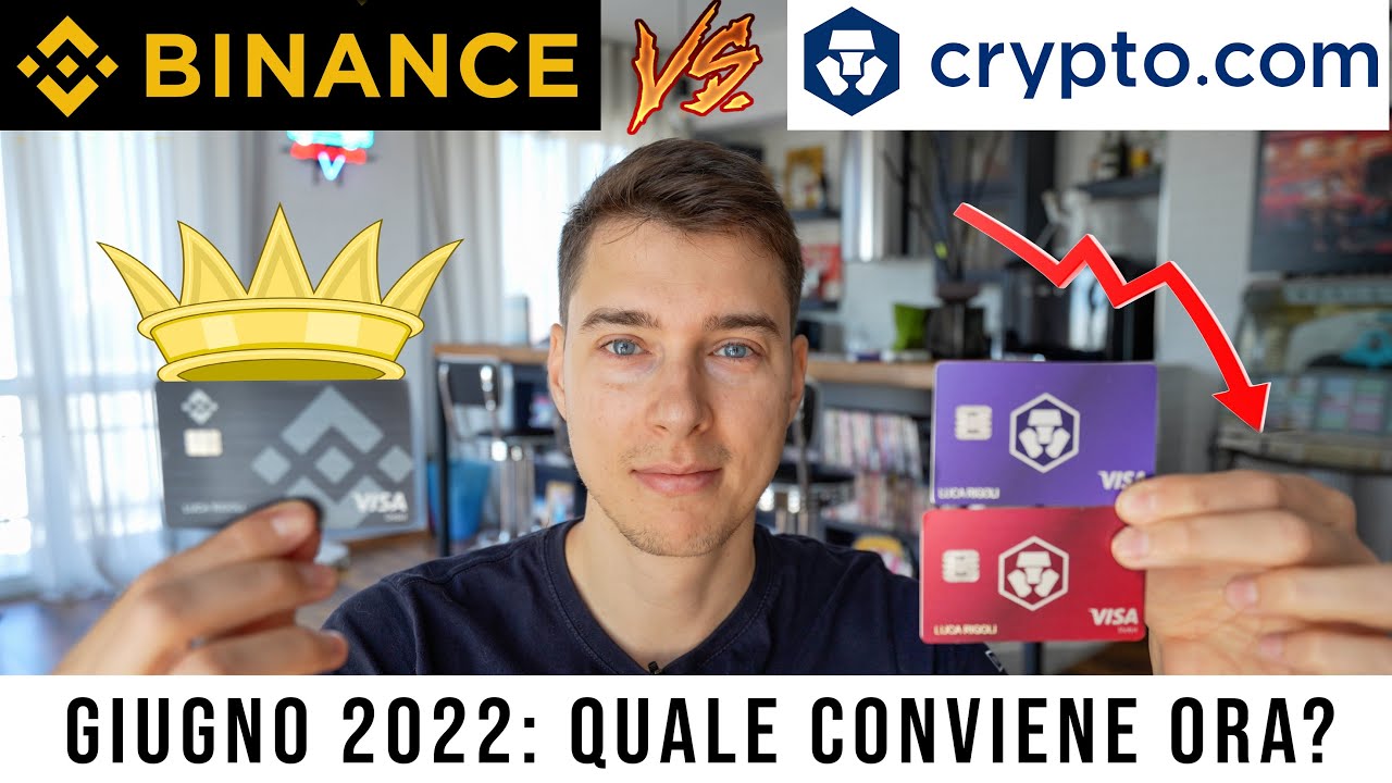 CARTA BINANCE VS CRYPTO.COM : 6 differenze importanti. Qual è la migliore  oggi?