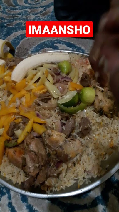 Cunto Somaliya aad umacaan Bariis iyo hilib digaag IMAANSHO