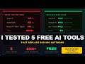 5 Free AI Tools That REPLACE Jasper, Notion AI &amp; Adobe Firefly in 2026