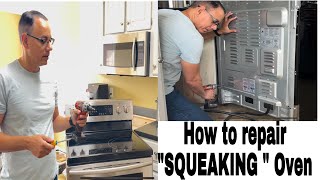 How to Repair Your Samsung Squeaking Convection Oven Fan  #diy #ovenrepair #oven #samsungappliances
