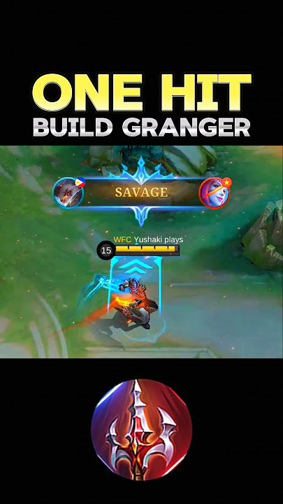😱 WATCH THIS - BEST BUILD GRANGER 2024❓(ONE HIT) ~ MLBB 🔥 #mobilelegends #onehitbuild #granger