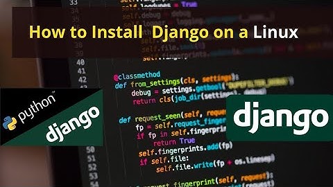 How to install Django in Linux