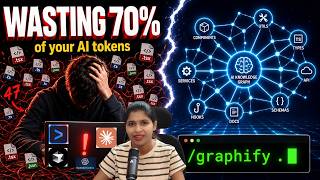 Your AI Is Wasting 70% of Your Code's Tokens - (Fix in 5 Min) | Tool Turns Code to Knowledge Graph