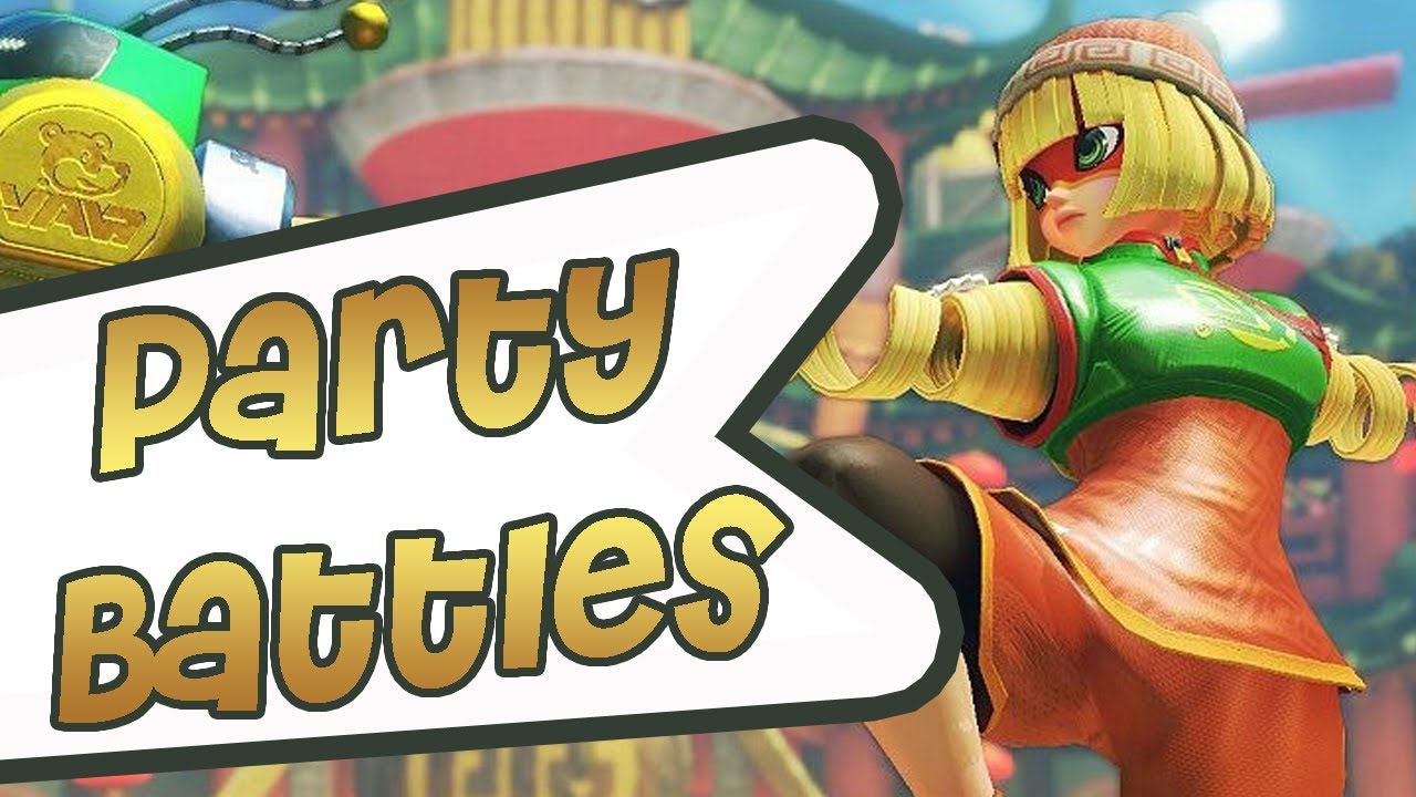 ARMS ~ Gameplay Walkthrough ~ MINMIN Party Battles ~ Nintendo Switch ...