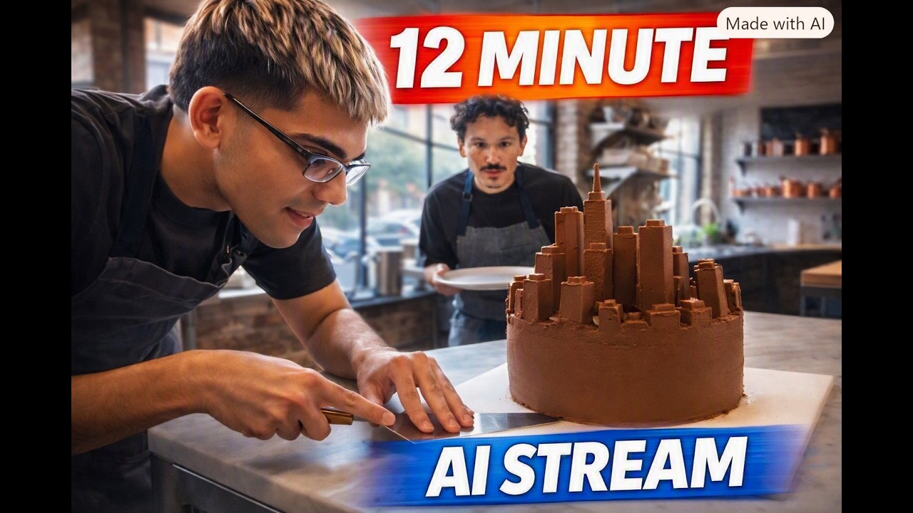 12 Minutes of Neon AI stream