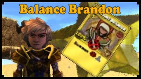 Wizard 101 l Minion Showcase l Balance Brandon