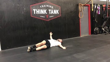 Side lying thoracic rotation with reach