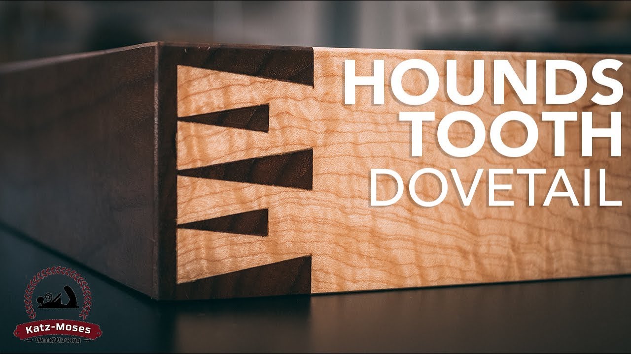 Langt væk Entreprenør dump Houndstooth Dovetail - Joint of the Week - YouTube