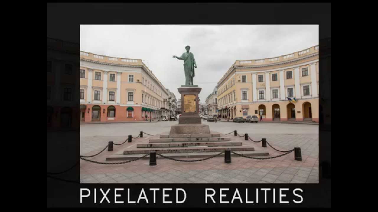 Pixelated Realities demo - Duke Square, Odessa