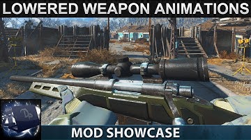 Lowered Weapons - First Person Animation | Fallout 4 Mod