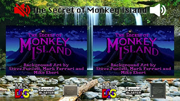 [OVM] The Secret of Monkey Island (CT5880, OPL vs EMU10K1, OPL)