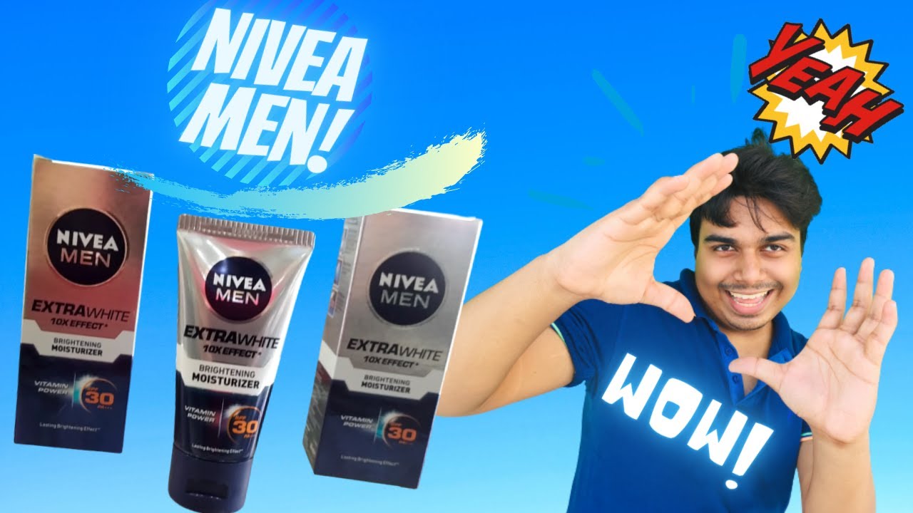 nivea men extra white moisturizer