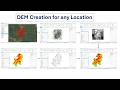 How to create DEM data for any location