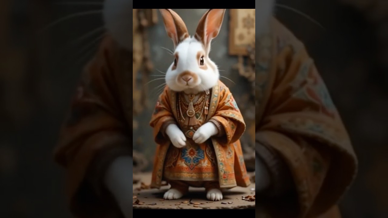 **’’Dancing rabbit holding Indian flag’’**🇮🇳