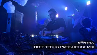 Deep Tech & Progressive House 2024  Live Mix by SYNTRA (UK)