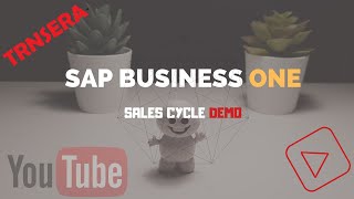 SAP Business One Sales Cycle Demo (عرض الجزء الخاص بالمبيعات في ساب بيزنيس وان)