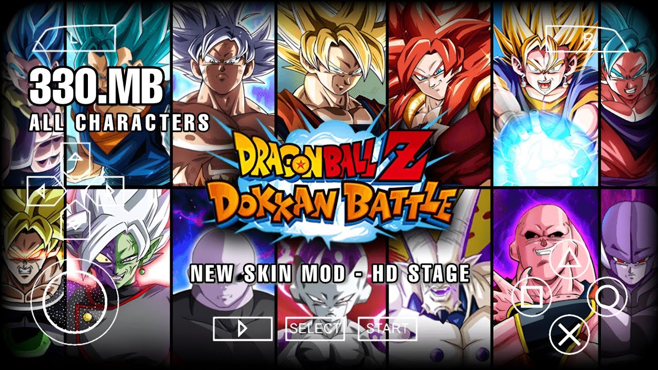 DRAGON BALL Dokkan Battle 2 PPSSPP Mod for Dragonball Z