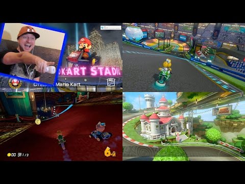 Mario Kart 8: забористый экшн на колёсах