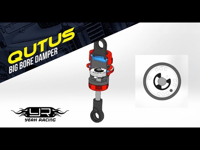 Yeah Racing RC 'QUTUS' Big-Bore Damper Turning System - Concept 