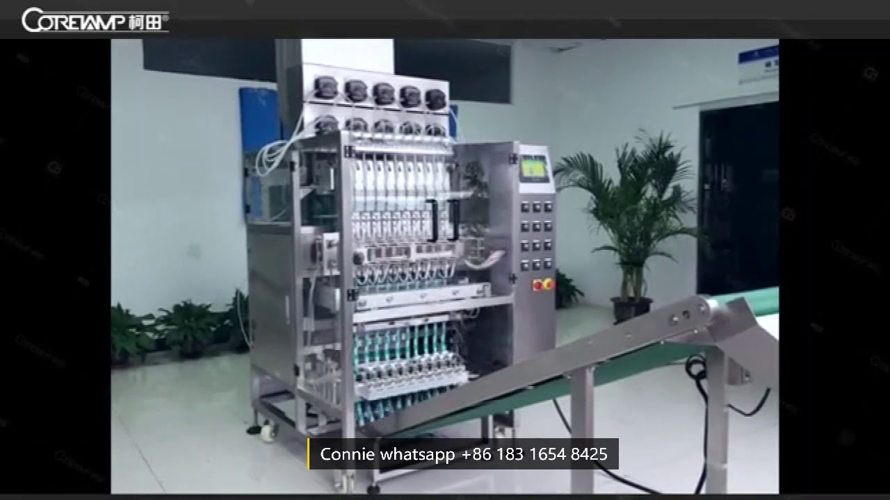 ZV-L10L Automatic liquid packing machine for multi lane packing machine ...