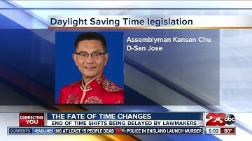 The fate of Daylight Saving Time in California