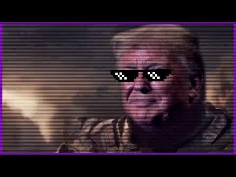 donald-trump-meme's-thanos-in-campaign-ad