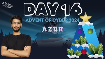 Advent of Cyber 2024 - Day 16: Exploring Azure Fundamentals!  | TryHackMe | CyberPranava