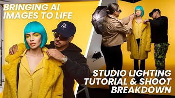 Bringing AI Images to Life: Studio Lighting Tutorial & Shoot Breakdown with Samuel Bouret