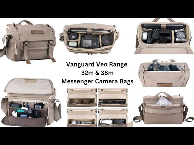 Vanguard VEO RANGE 38M Large Messenger Camera Bag (Navy Blue)