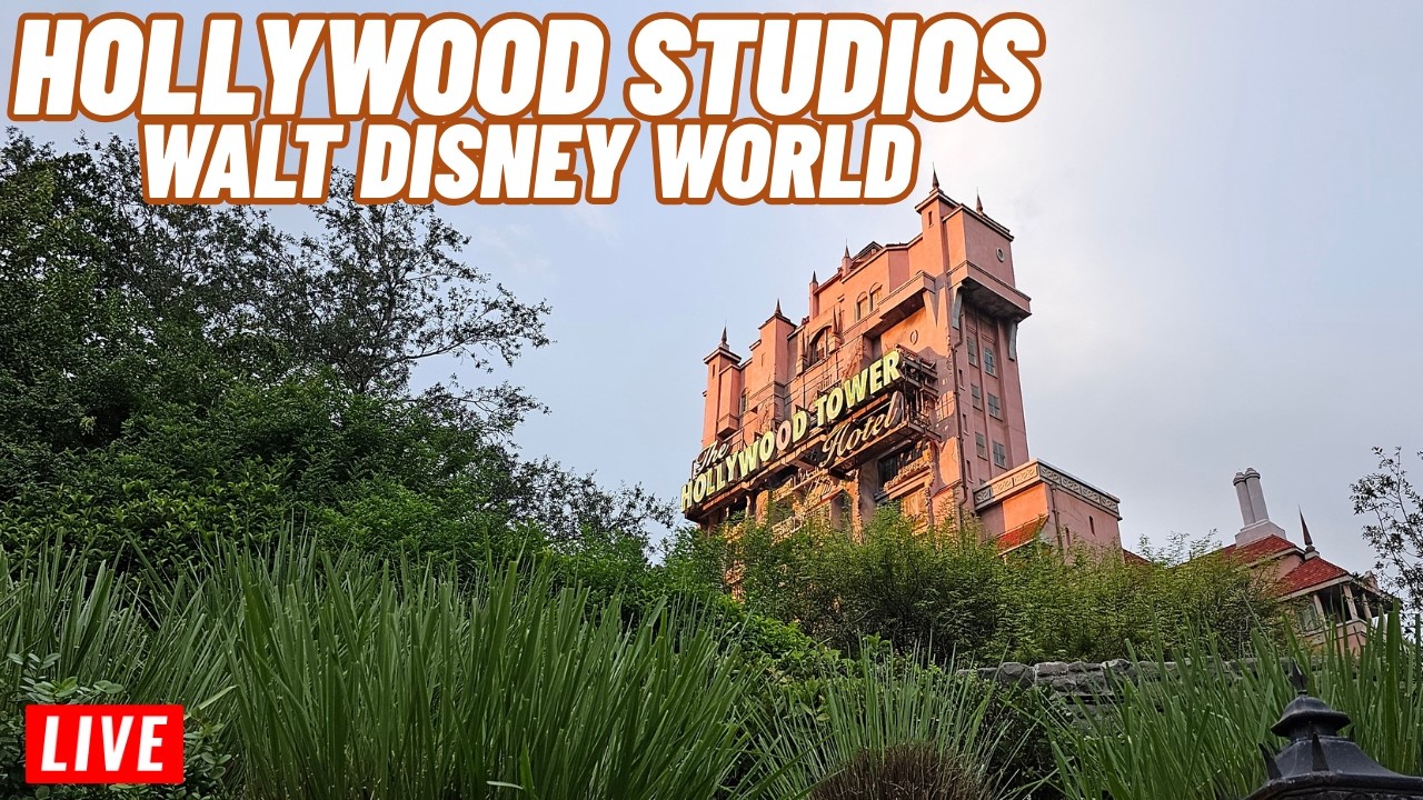 🔴Live Disney's Hollywood Studios Fantasmic at 8, 9:30pm on Tuesday at Walt Disney World 10/6/2026