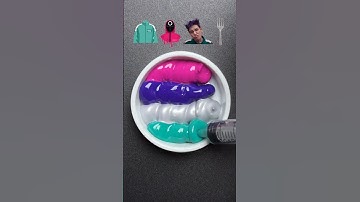 Color mixing of Squid Game part23 #squidgame #squidgame2 #colormixing