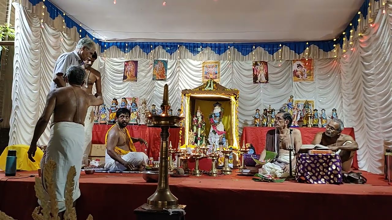 ശ്രീമദ് ഭാഗവതസപ്താഹ യജ്‌ഞം #sapthaham #parthasarathy #sreemadhbhagavatham #kshethram #hindhutemple