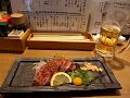 黒毛和牛の美味さ！大阪難波：居酒屋「つかさ」「黒毛和牛ローストビーフユッケ風」
