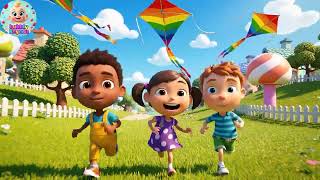 The Rainbow Kites Go Flutter Flutter Flutter – Fun Sky Adventure Rhyme for Kids