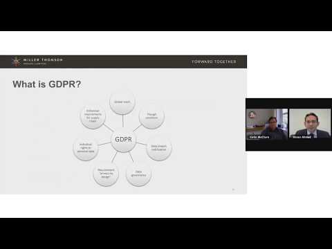 Privacy: What Canadian Businesses Need to Know to be GDPR Compliant