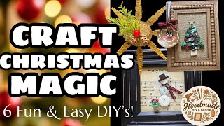 Turn Clothespins, Spoons, & Buttons Into Christmas Magic | 6 Whimsical DIY Christmas Crafts