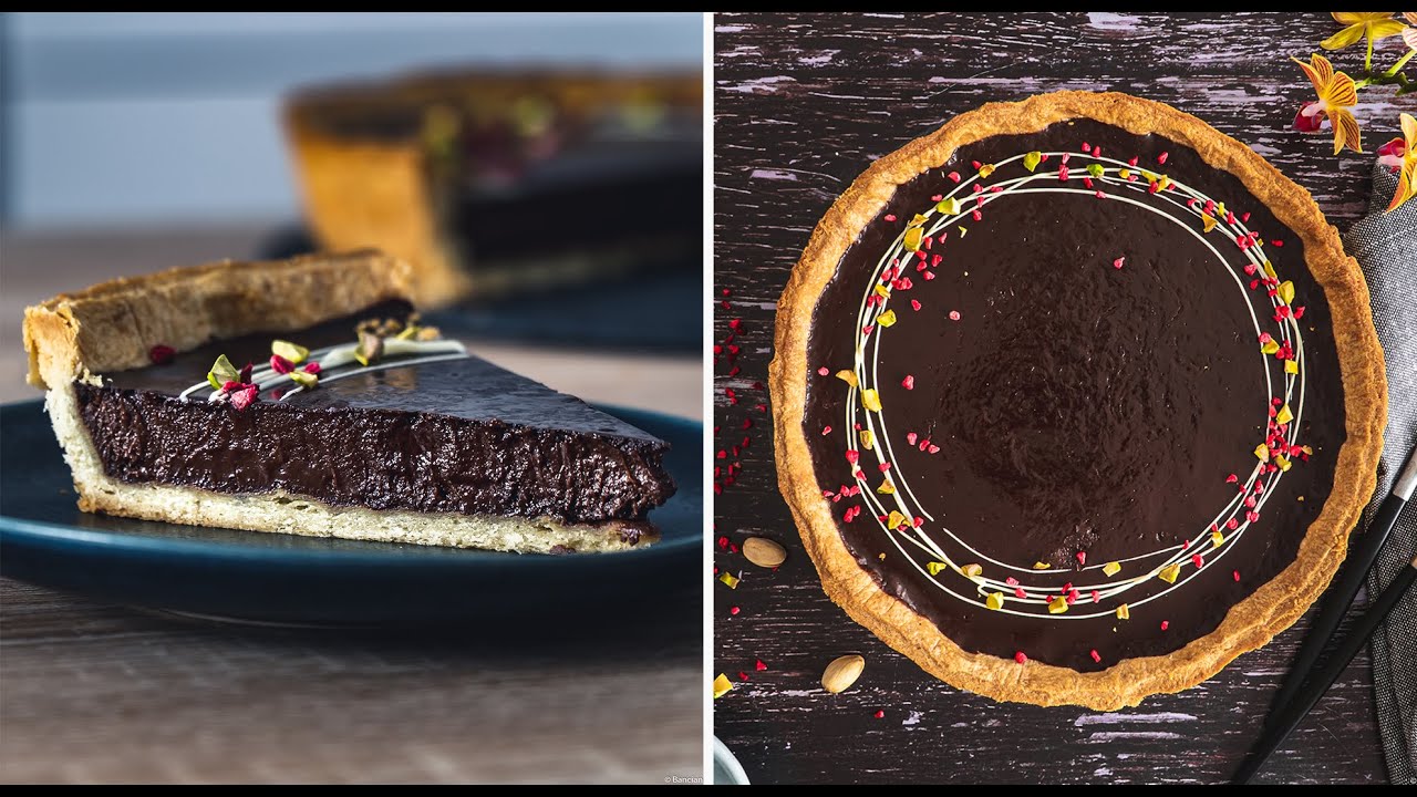 Classic Chocolate Tart Tarte Au Chocolat YouTube