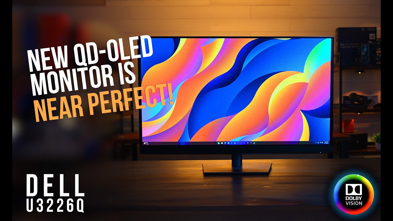 Màn hình Dell UltraSharp U3226Q 32 inch 4K 120Hz 0.03ms QD-OLED