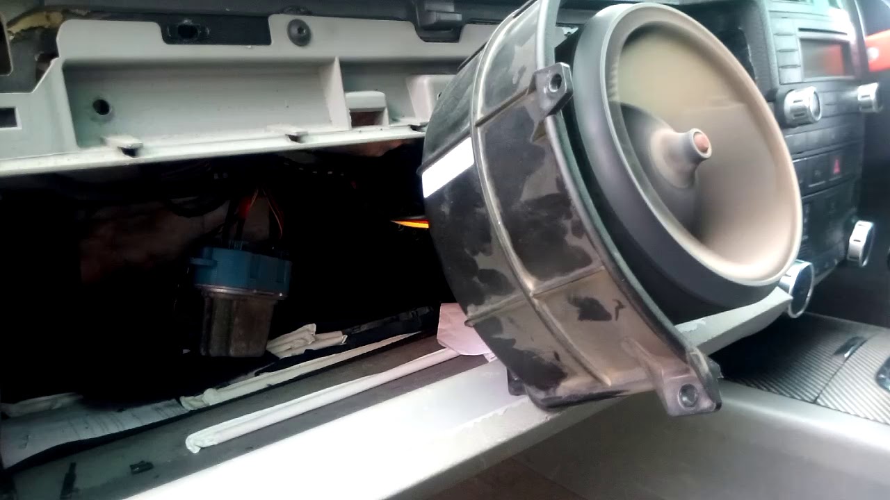 Testing Touareg blower motor YouTube