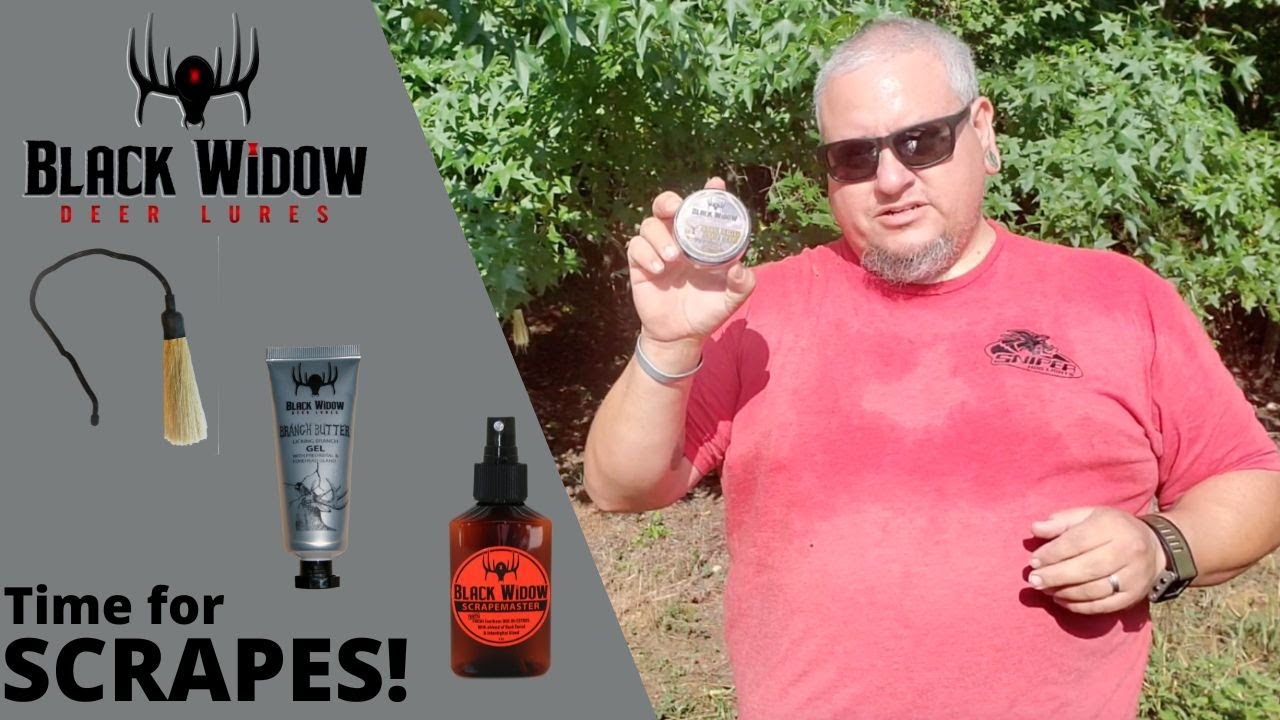 Mock Scrapes with Scrapemaster, Branch Butter and our NEW Scrape Rope