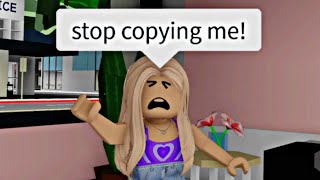 When your little sister copies you (meme) ROBLOX